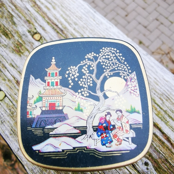 Vintage Chinoiserie / Chinese Tin - Picture 3 of 11